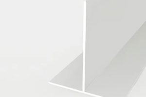 Perfil de Aluminio en Forma de “T”